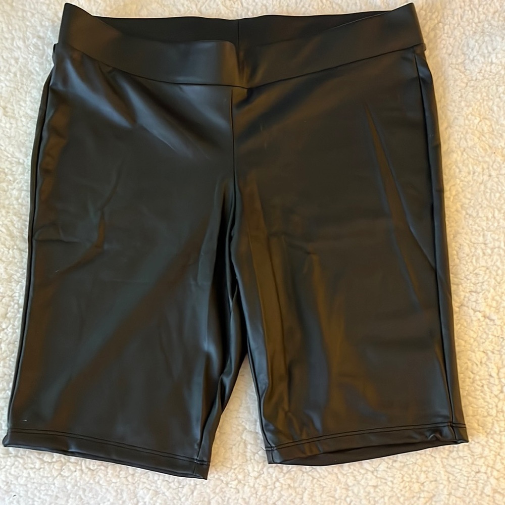 Black bike shorts from Torrid
